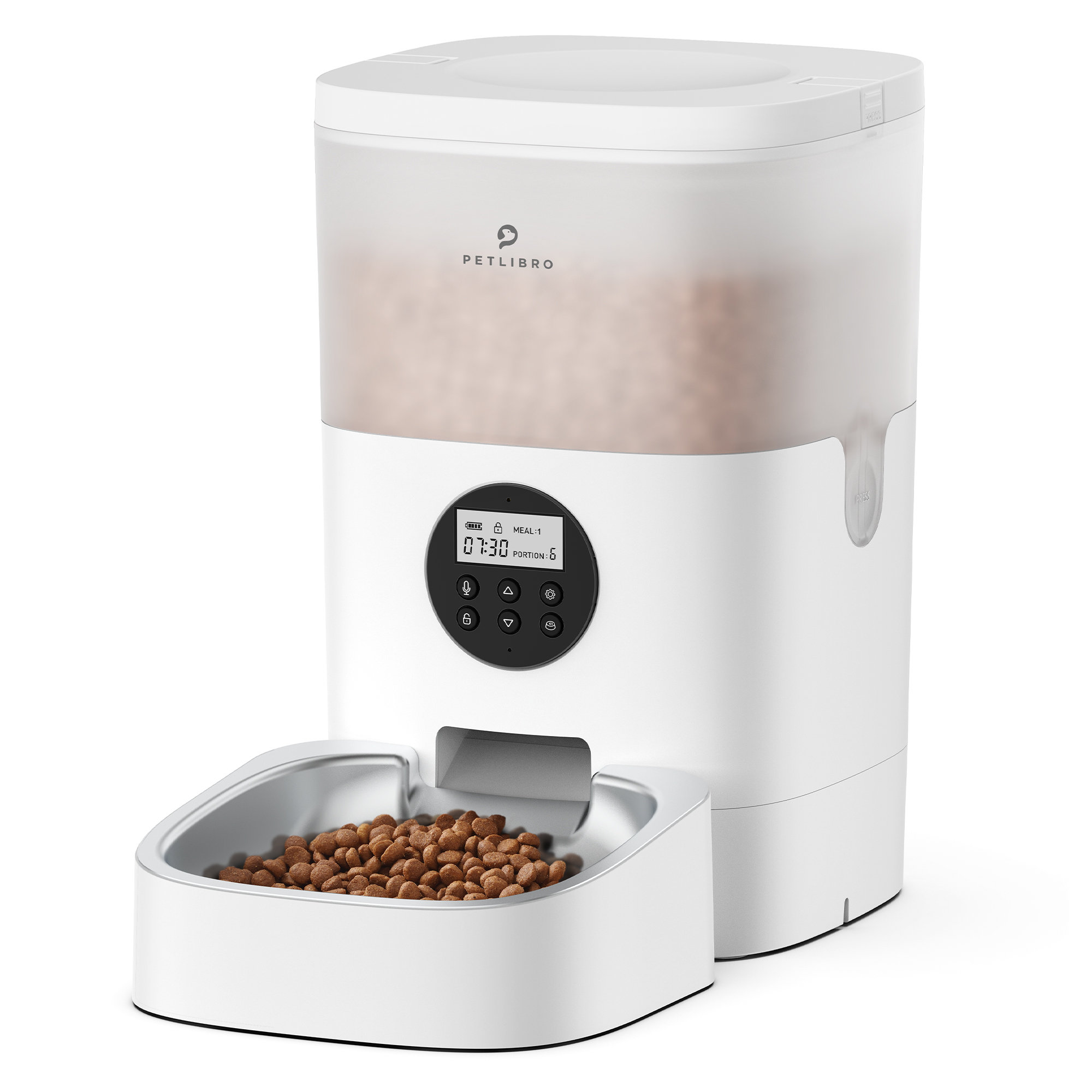 Petlibro Automatic Dog Cat Feeder Translucent 25 Cup
